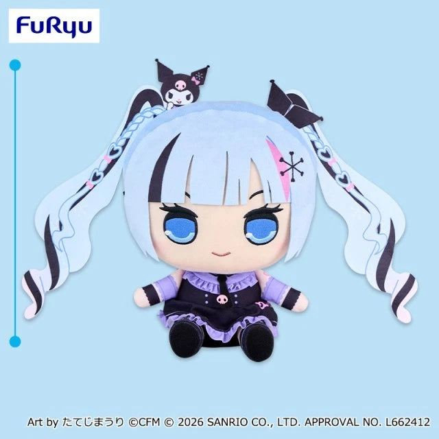 HATSUNE MIKU - SNOW MIKU X KUROMI KYURUMARU BIG PLUSH