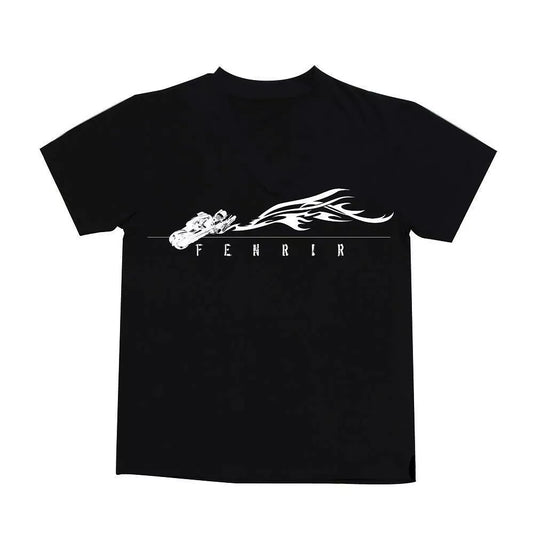 FINAL FANTASY VII - FENRIR T-SHIRT WOMEN SIZE L