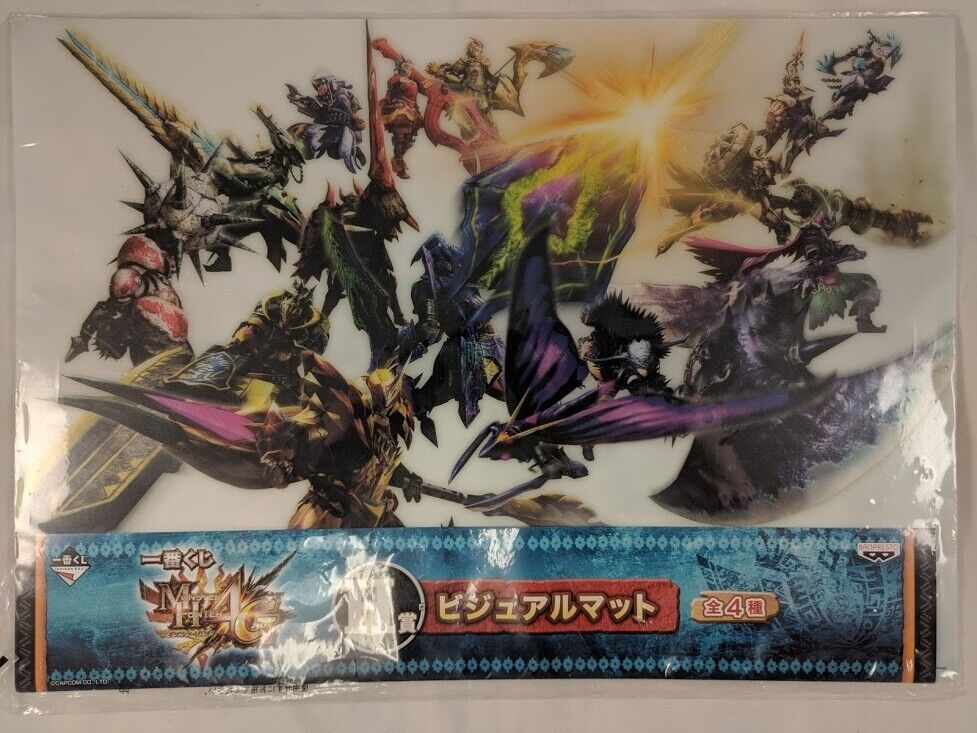 MONSTER HUNTER PLASTIC DESKMAT
