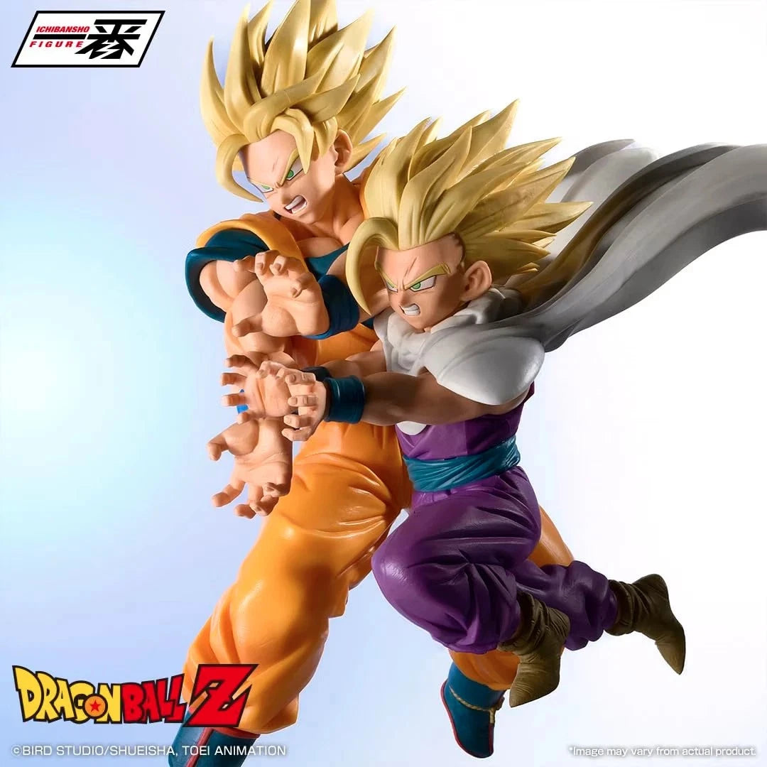 DRAGON BALL Z - SON GOKU & SON GOHAN SPECTACLE BATTLE ICHIBANSHO FIGURE