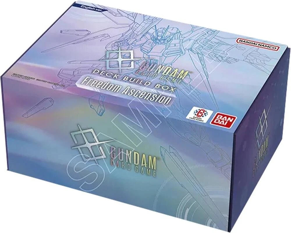 GUNDAM CARD GAME FREEDOM ASCENSION DECK BUILD BOX