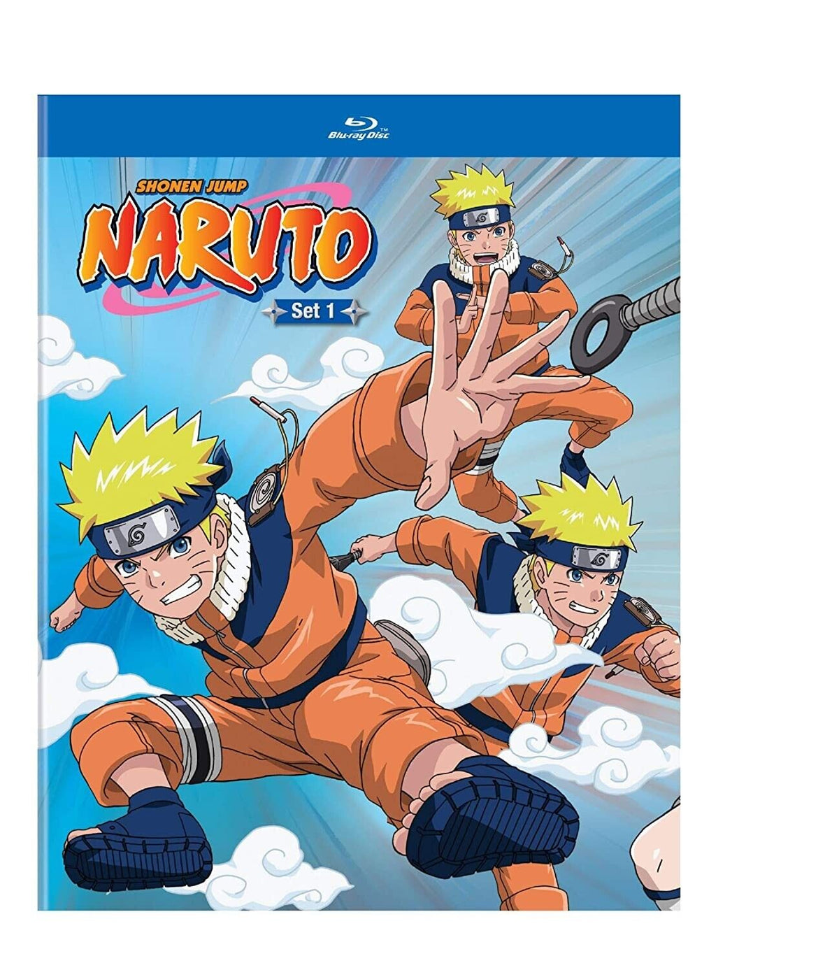 NARUTO SET 1 BLU RAY
