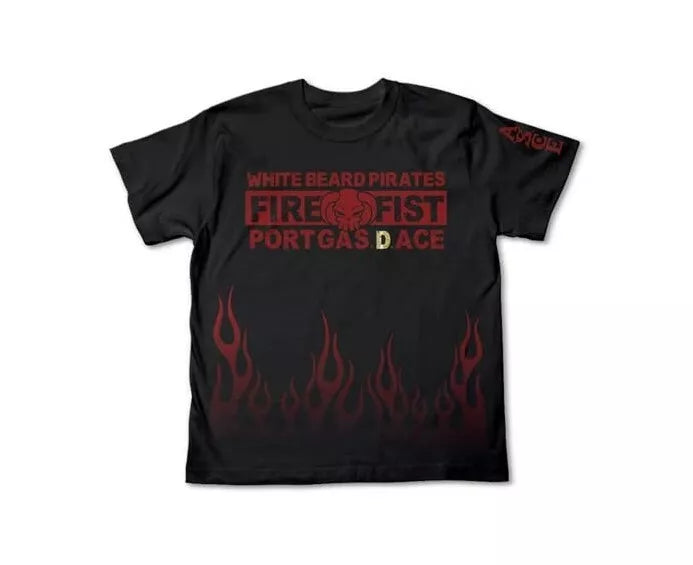 ONE PIECE - FIRE FIST ACE COSPA T-SHIRT LARGE