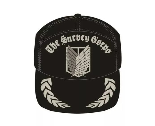 ATTACK ON TITAN - COSPA SUVEY CORPS HAT BLACK