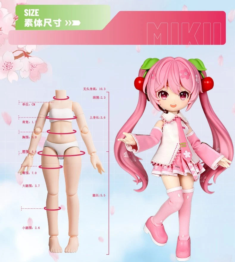 HATSUNE MIKU - SAKURA MIKU DAALAMODE SERIES BLOKEES MODEL KIT