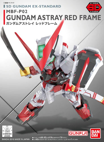 GUNDAM SEED ASTRAY - 007 GUNDAM ASTRAY RED FRAME SD EX-STANDARD MODEL KIT