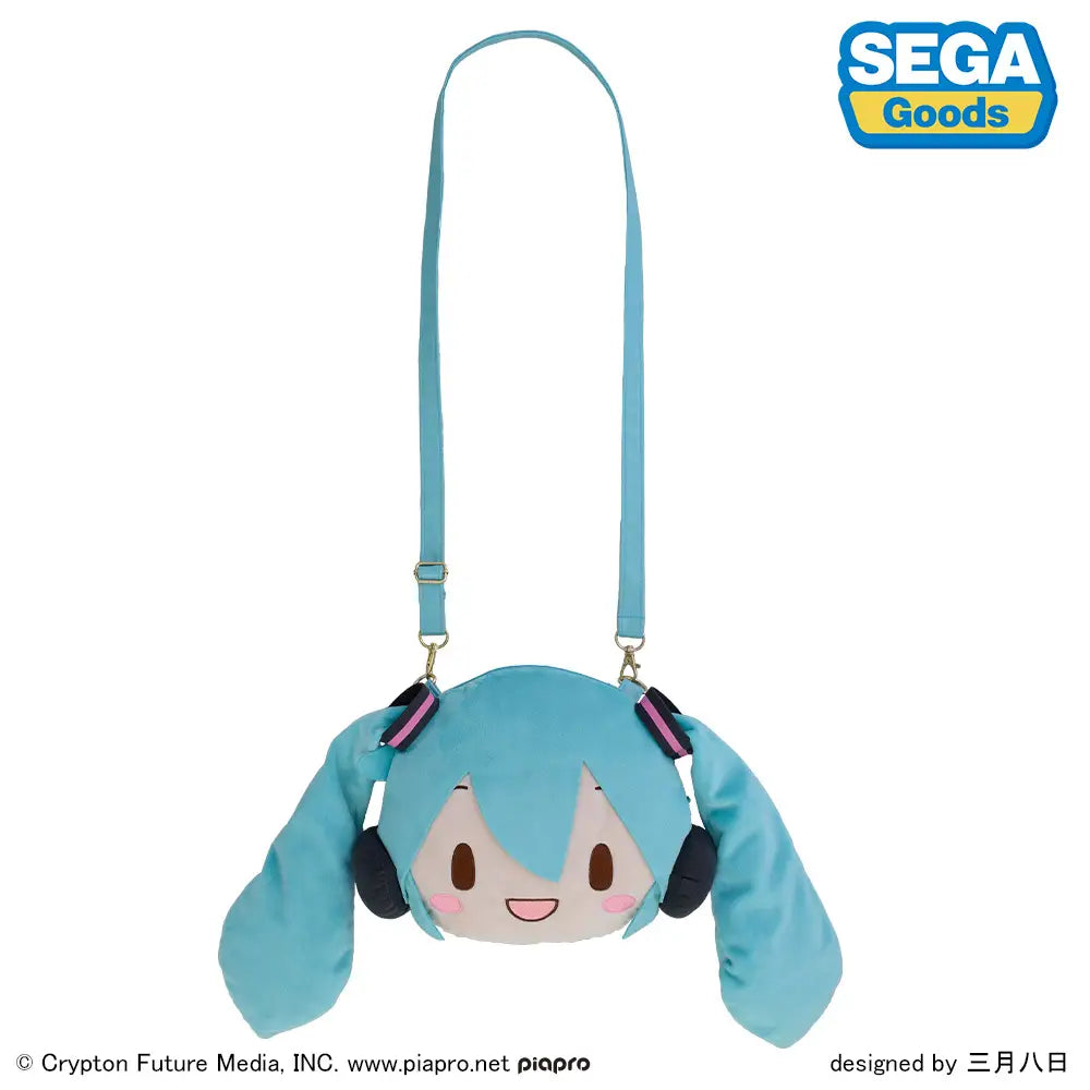 HATSUNE MIKU - FUWAPUCHI FACE SHOULDER BAG (M)