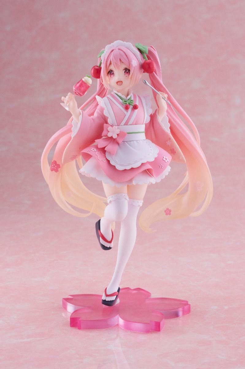 HATSUNE MIKU - SAKURA MIKU NEWLEY WRITTEN JAPANESE CAFE VER. FIGURE