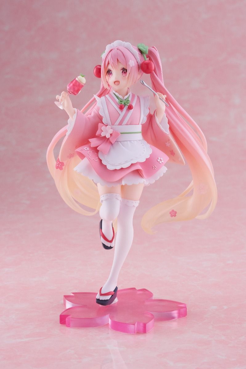 HATSUNE MIKU - SAKURA MIKU NEWLEY WRITTEN JAPANESE CAFE VER. FIGURE