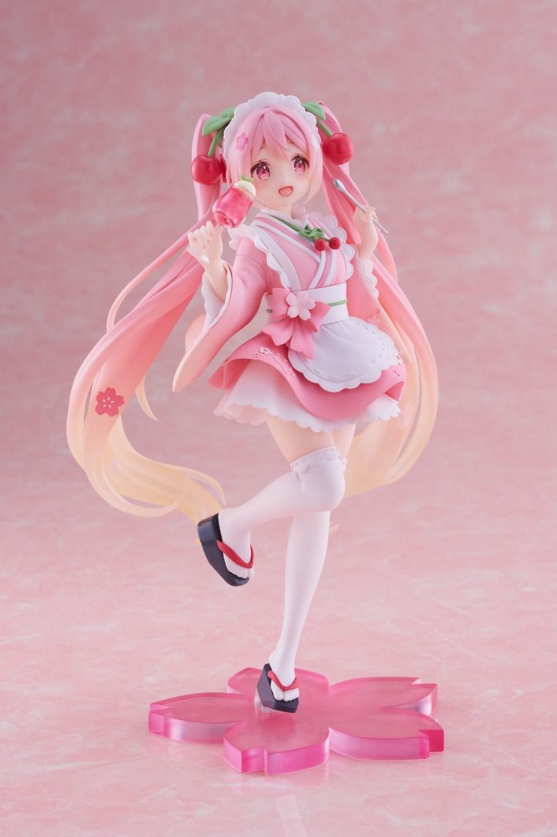 HATSUNE MIKU - SAKURA MIKU NEWLEY WRITTEN JAPANESE CAFE VER. FIGURE