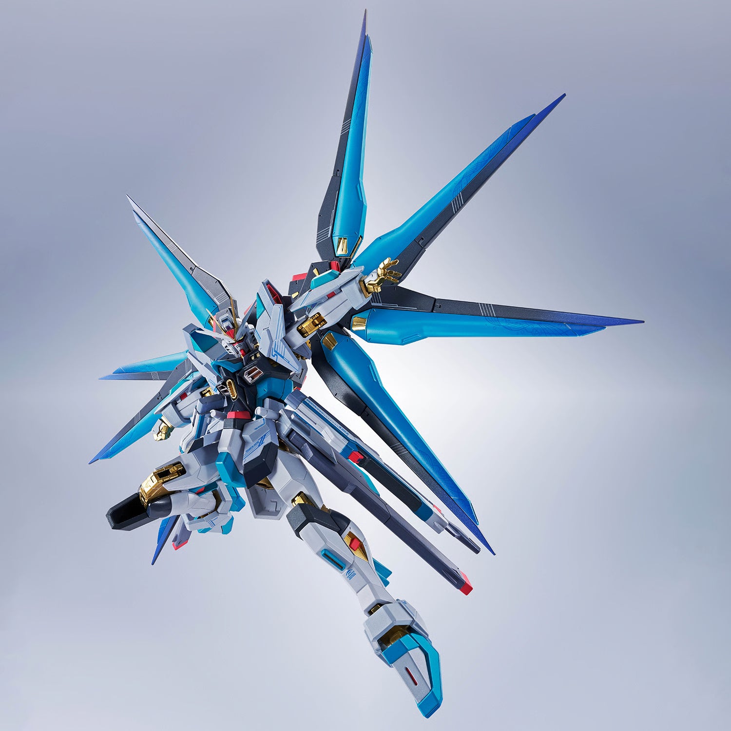 GUNDAM X HATSUNE MIKU - STRIKE FREEDOM TYPE II (HATSUNE MIKU VER.) <SIDE MS> TAMASHII NATIONS METAL ROBOT SPIRITS FIGURE