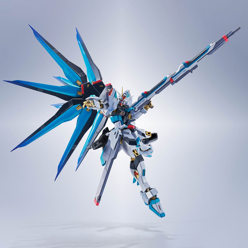 GUNDAM X HATSUNE MIKU - STRIKE FREEDOM TYPE II (HATSUNE MIKU VER.) <SIDE MS> TAMASHII NATIONS METAL ROBOT SPIRITS FIGURE