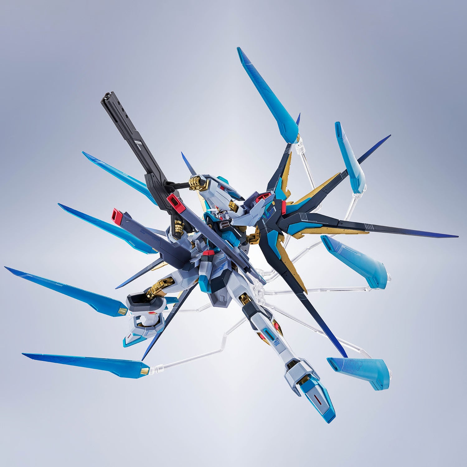 GUNDAM X HATSUNE MIKU - STRIKE FREEDOM TYPE II (HATSUNE MIKU VER.) <SIDE MS> TAMASHII NATIONS METAL ROBOT SPIRITS FIGURE