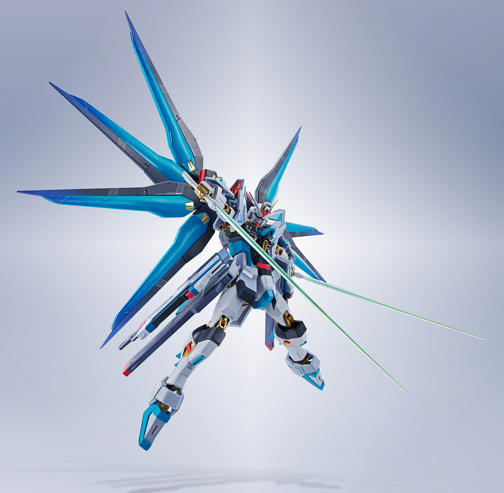 GUNDAM X HATSUNE MIKU - STRIKE FREEDOM TYPE II (HATSUNE MIKU VER.) <SIDE MS> TAMASHII NATIONS METAL ROBOT SPIRITS FIGURE