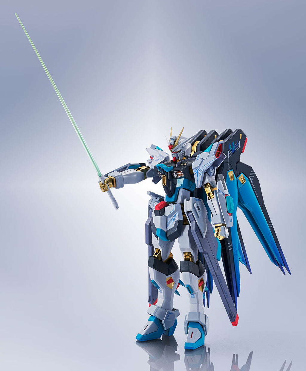 GUNDAM X HATSUNE MIKU - STRIKE FREEDOM TYPE II (HATSUNE MIKU VER.) <SIDE MS> TAMASHII NATIONS METAL ROBOT SPIRITS FIGURE