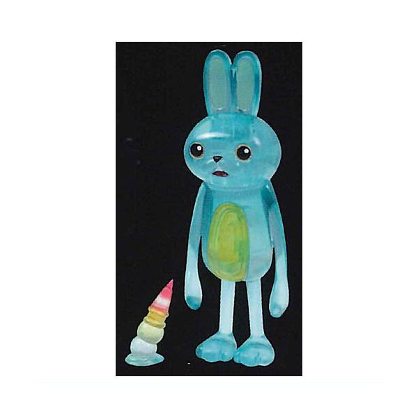 RABBIT CLEAR VERSION ICE CREAM MASCOT