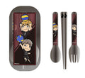 HAIKYU!! MIYA AND OSAMU TO THE TOP CLEAR CUTLERY SET
