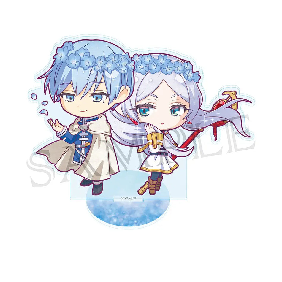FRIEREN: BEYOND JOURNEY'S END - FRIEREN/HIMMEL VINTAGE SERIES CHIBI BLUE MOON GRASSACRYLIC STAND