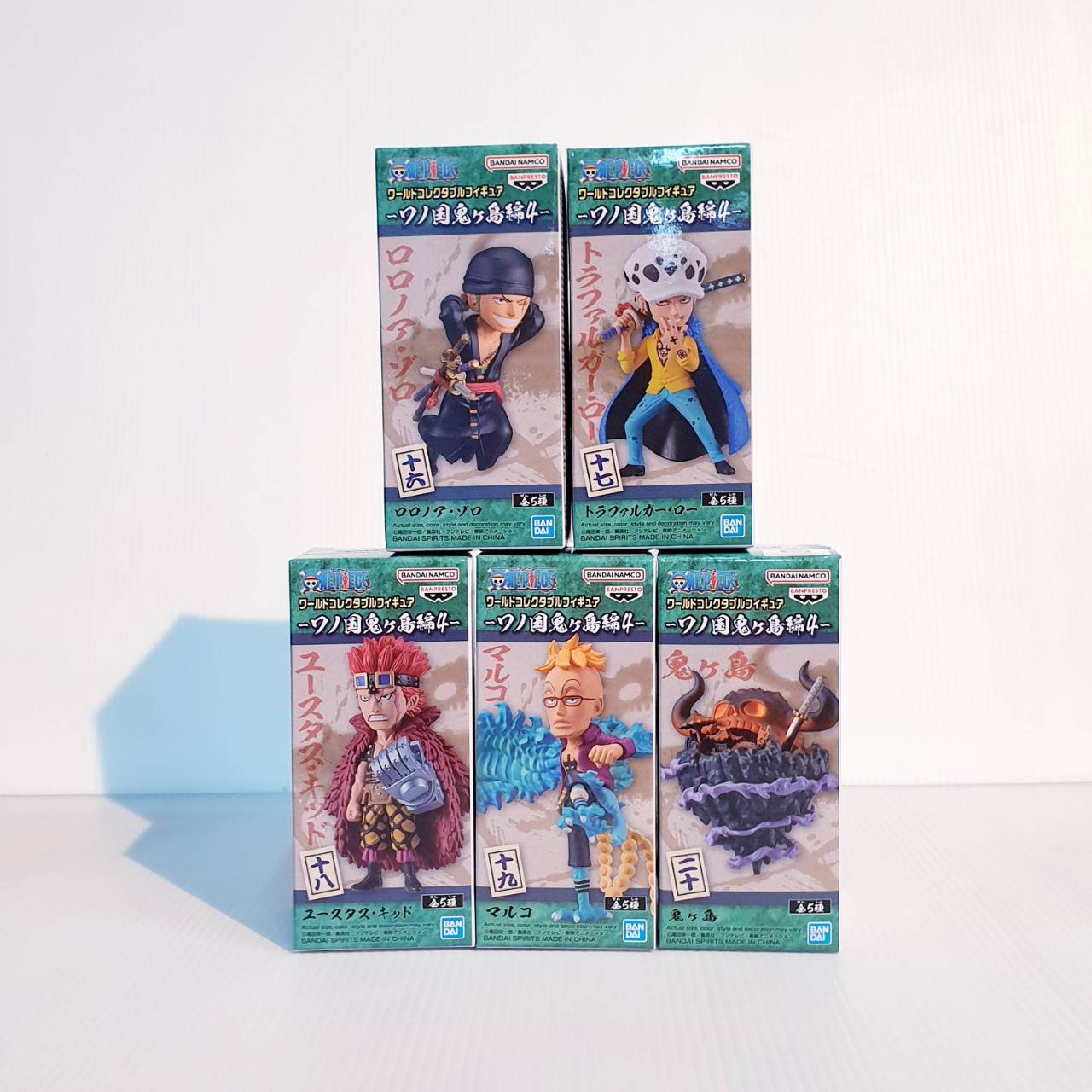 One Piece Ghost Island Onigashima Vol. 4 World Collectable Figure Set Mini Figures