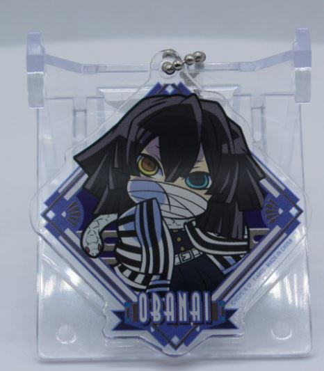 DEMON SLAYER 9 PILLARS OBANAI IGURO ACRYLIC KEYCHAIN