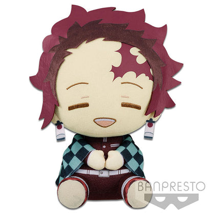 DEMON SLAYER TANJIRO EYES CLOSED BIG BANDAI PLUSH