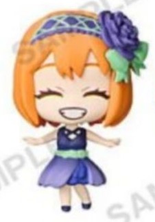 QUINTESSENTIAL QUINTUPLETS PURPLE AND WHITE DRESS MINI FIGURE